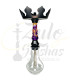 Imágenes de nueva cachimba NAYB Baby 006 Gold Purple comprar online PACK COMPLETA