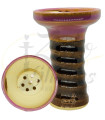 Alpaca Bowl Apache - Brown over Purple