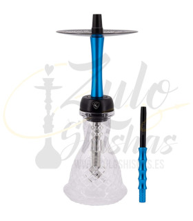 Imágenes de cachimba Cold Smoke Sea Blue modelo NANO en color Turquesa o Celeste