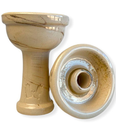 Imágenes de cazoleta para cachimbas Mud Bowl efecto mármol modelo ILOVE