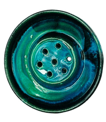 Imágenes de cazoletas americanas ALPACA BOWL Apache en color AZUL Y VERDE compatibles con Provost ✓