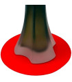 Alfombrilla protectora para Bases ZS [Roja]