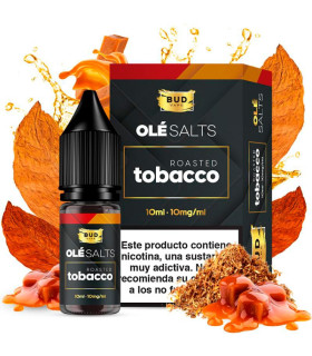 Imágenes de nuevas sales de nicotina Olé Roasted Tobacco en Zulo Shishas 10mg en formato 10ml