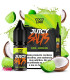 Imágenes de sales de nicotina para vapeadores Juicy Flavors Coco Lime en formato 10ml con 10mg de concentración