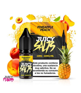 Imágenes de sales de nicotina para vapear Pineapple Peach 10mg Juicy Flavors