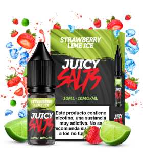 Imágenes de sales de nicotina para vapear Juicy Flavors WaterBerry Lemon Ice 10mg