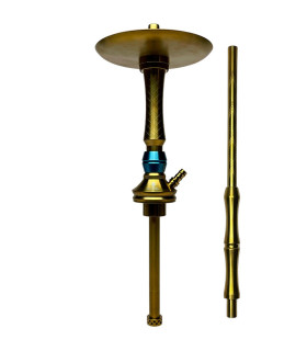Imágenes de nuevas cachimbas Valhalla Gold Blue en Zulo Shishas con envío en 24 horas