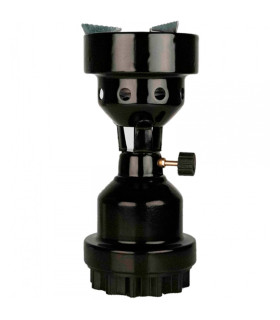 Imágenes de hornillo de gas para cachimbas de color NEGRO; Hookah Flame Gas