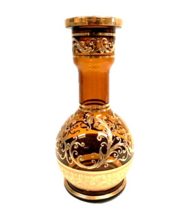 Imágenes de bases de bohemia para cachimbas → Base de Bohemia para cachimbas Ali Baba Amber BJ 30cm