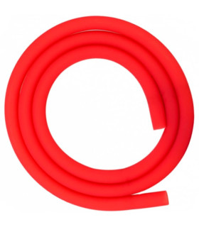 Imágenes de mangueras de silicona para cachimbas Roja de tacto suave modelo SOFT El Badia