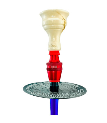 Imágenes de recogemelazas para cachimbas Tahta de color Rojo compatible con todas las cachimbas del mercado 11'99€