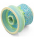 Imágenes de cazoleta Bakkali Shisha Atlantis Seafoam en color turquesa compatible con Provost y Kaloud Lotus