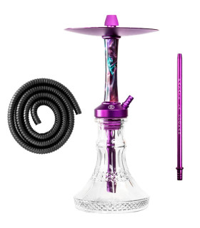 Imágenes de cachimba Medusa Shisha Shop Moon en color MORADO Purple