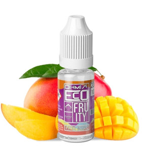 Imágenes de Eco Fruits Sales de Nicotina para vapeadores Pods sabor Hapus Mango 10mg con 10ml de líquido.