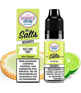 Imágenes de Dinner Lady Salts Tarta de Lima Key Lime Tart 10mg SALES DE NICOTINA