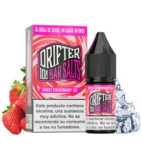 Imágenes de Drifter Bar Salts Strawberry ICE sabor Fresa Helada 10mg para Pods