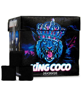 Imágenes de carbón natural para cachimbas King Coco en formato 26mm [Cubo]