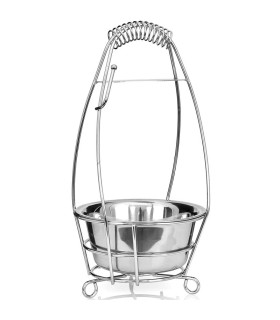 Imágenes de carbonera Aladin para cachimbas grande con 37cm de altura fabricada en acero.