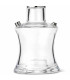 Imágenes de base de cristal para cachimbas Oduman N2 Clear en color Transparente