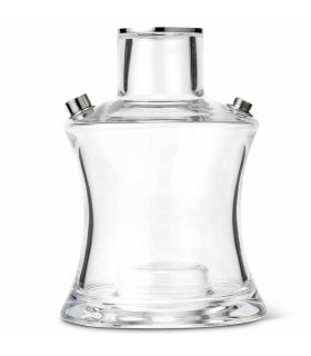 Imágenes de base de cristal para cachimbas Oduman N2 Clear en color Transparente