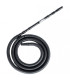 Imágenes de manguera para cachimbas corrugada DMNT PRO Premium BLACK en color [Negro]