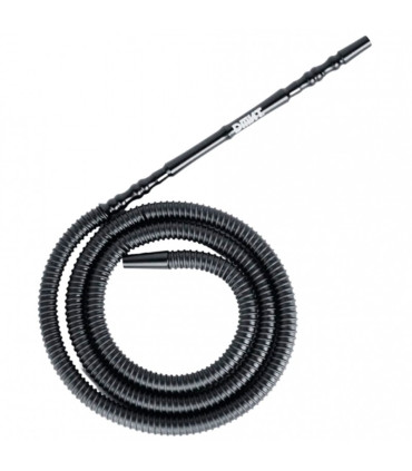 Imágenes de manguera para cachimbas corrugada DMNT PRO Premium BLACK en color [Negro]