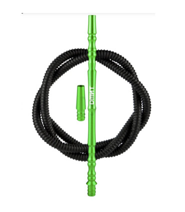 Imágenes de manguera para cachimbas DMNT Premium PRO en color VERDE [Green]