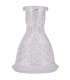 Imágenes de base de cristal para Cachimbas COLD SMOKE NANO en color TRANSPARENTE