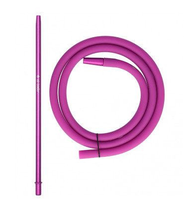 Imágenes de manguera completa para cachimbas El Badia Slim XL | Morada