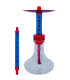 Imágenes de cachimba Urban Style Chameleon Hookah Roja y Azul