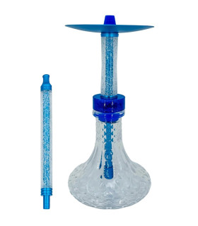 Imágenes de cachimba Chameleon Urban Style Azul Blanco nuevos modelos de cachimbas de Resina