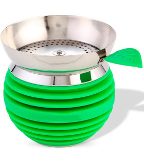 Imágenes de cazoleta para cachimbas Apple Bowl en color Verde diseño de Manzana