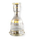 Imágenes de base de cristal para cachimbas El Nefes de Bohemia en color Transparente 30cm Muqaffa