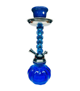 Imágenes de cachimba pequeña Pumpkin Hookah de color Azul modelo 1
