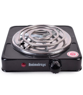 Imágenes de Hornillo Eléctrico de 1000w para cachimbas Animalesys en color NEGRO