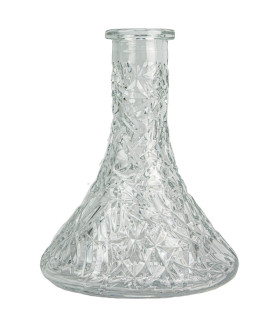 Imágenes de Base XL Tilled Clear para cachimbas de estilo ruso Transparente