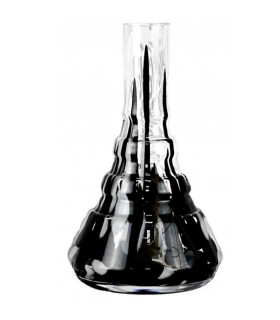 Imágenes de Base 630CE Kaya Shishas BLACK SPOT en color Negra y Blanca