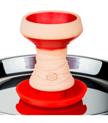 Imágenes de junta de cazoleta para cachimbas KS Dimo en color TURQUESA