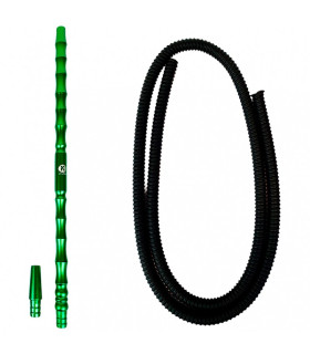 Imágenes de manguera para cachimbas Heli K-Lada en color VERDE