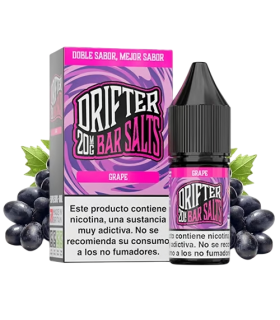 Imágenes de Juice Sauz Driter Salts Grape ICE 10mg 10ml para Pods
