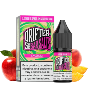 Imágenes de Juice Sauz Driter Salts Apple Peach 10mg 10ml para Pods