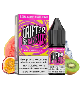 Imágenes de Juice Sauz Driter Salts Kiwi Passion Guava ICE 20mg 10ml para Pods
