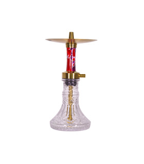 Imagen de la cachimba Helium Moebius Gold Edition · Red/Purple