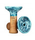 Imagen de la cazoleta Rusa OBLAKO Phunnel L - Light Blue Marble