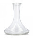 Imágenes de base rusa para cachimbas Tradicionales modelo Transparente con 25cm de altura y 4,5cm de agujero central ENVIOS 24 H