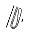 Helium Blazar Flex con Boquilla de Aluminio · Negra