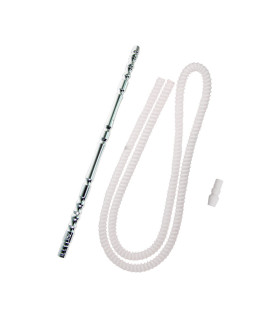 Imagen de  la mangera Helium Blazar Flex con Boquilla de Aluminio · Blanco