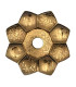 Plato turco Cold Smoke Gold | Platos para cachimba | Cachimba Planet