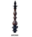 Regal Hookah Queen Brown