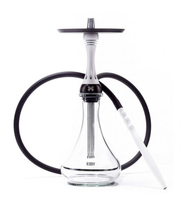 Alpha Hookah Model X Snow White